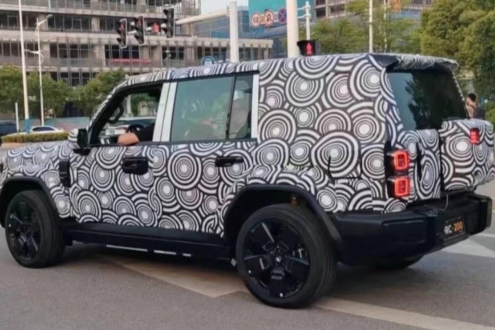 شاسی بلند برقی چری iCar V27 | جی کلاس چینی