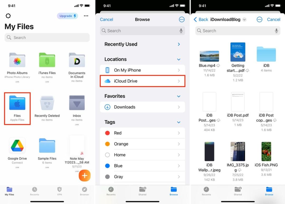 اپلیکیشن iCloud