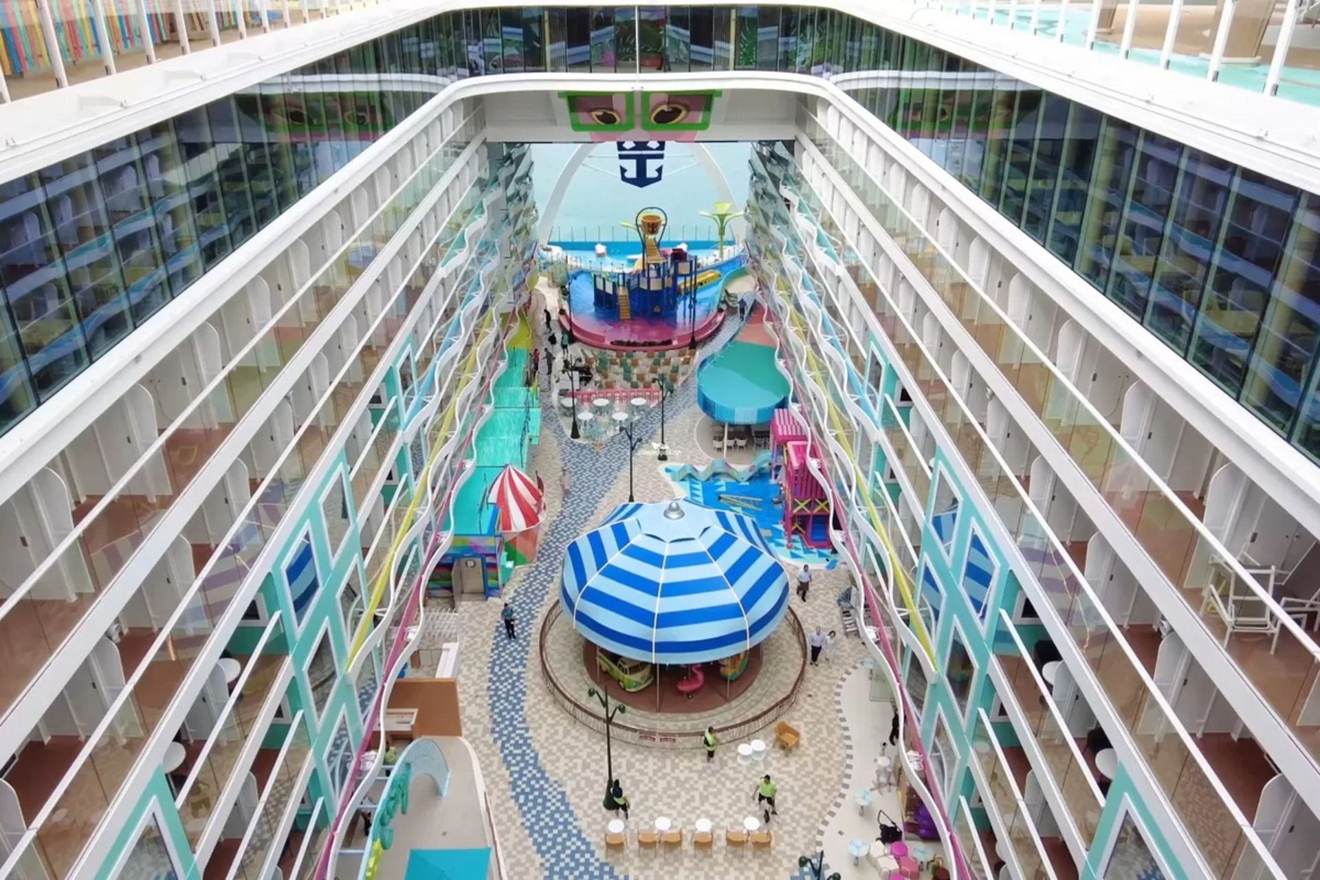 The Surfside area on Icon of the Seas is for families