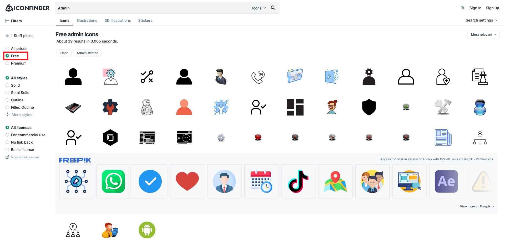 وبسایت آیکون فایندر