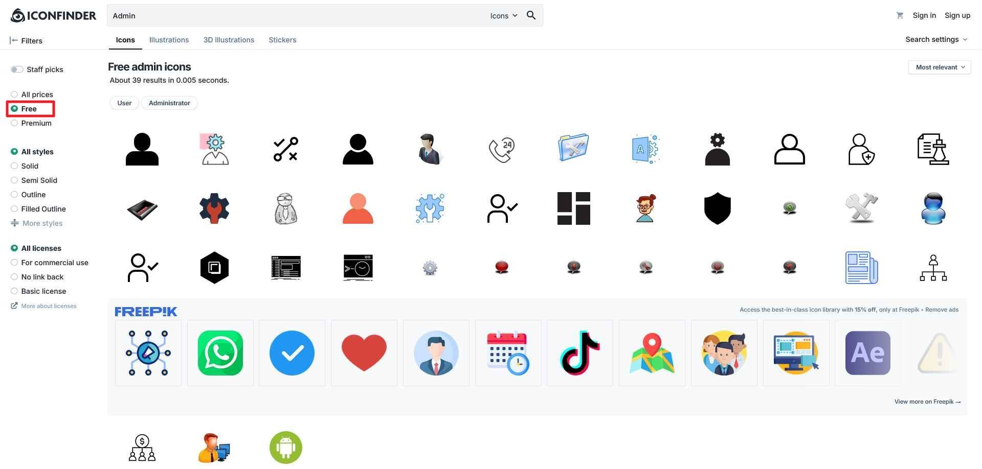 وبسایت آیکون فایندر