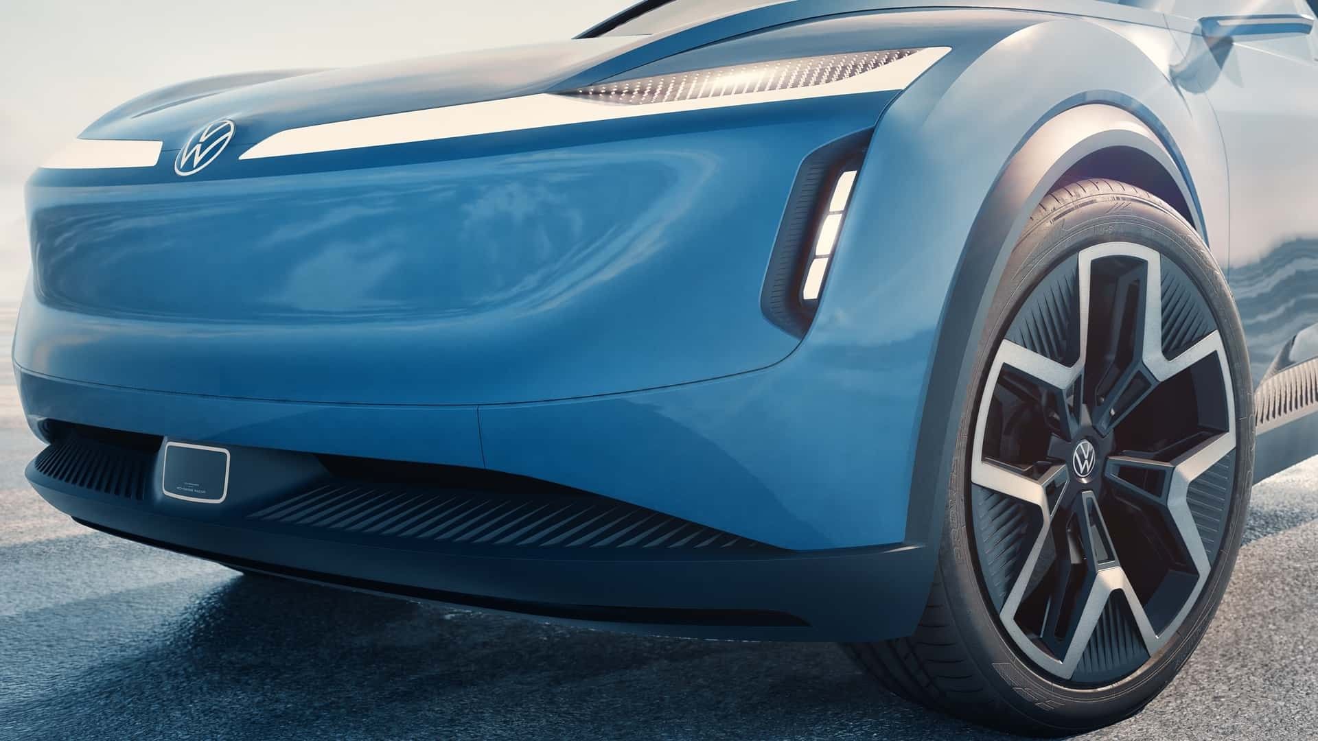 خودرو فولکس واگن ID.Code از نمای جلو