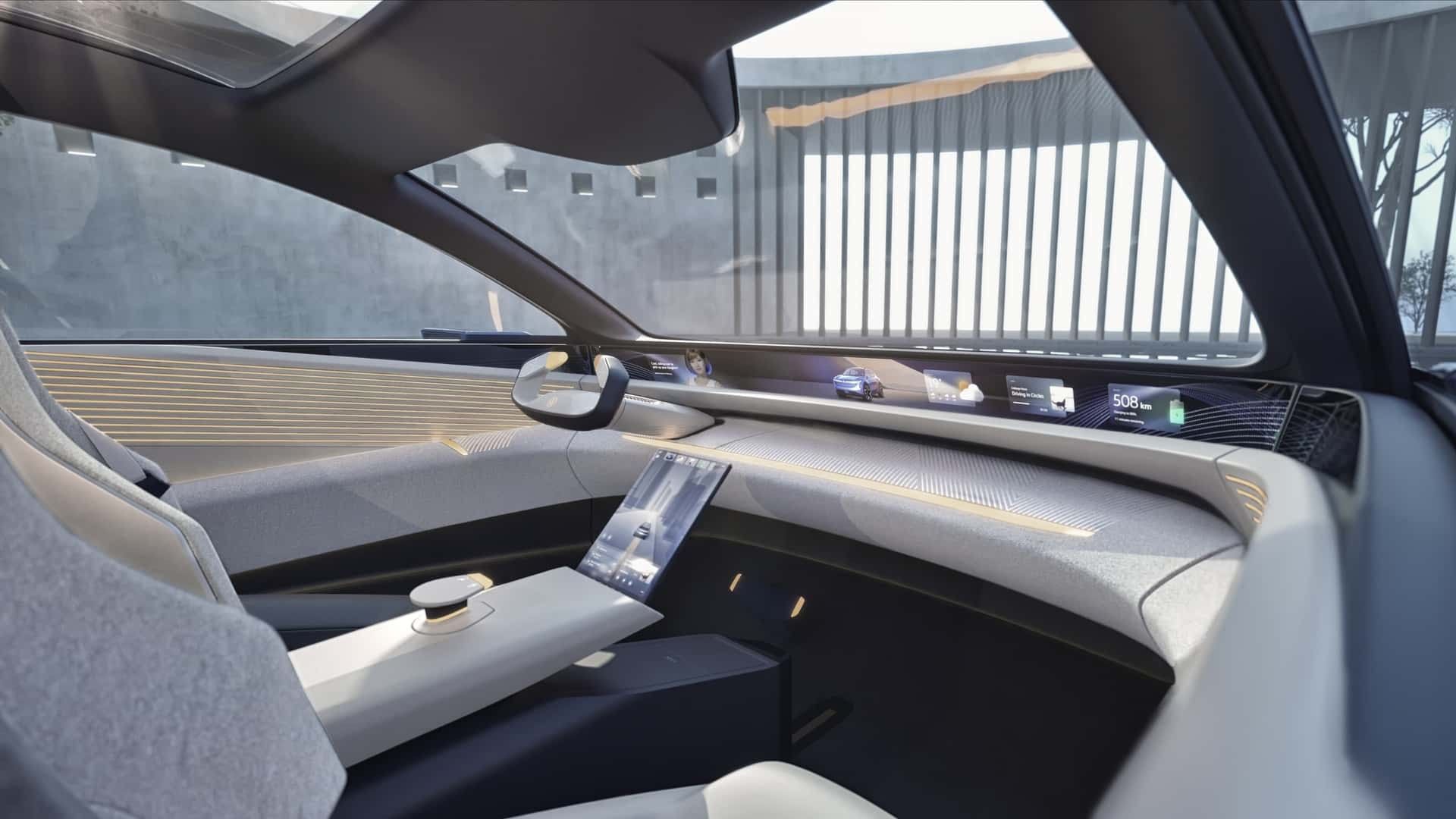 خودرو فولکس واگن ID.Code از نمای داخل