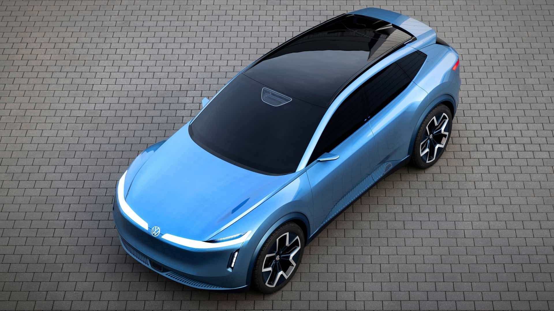 خودرو فولکس واگن ID.Code از نمای بالا