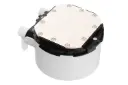 نمای پایین واتربلاک خنک کننده مایع آی دی کولینگ ID-COOLING FX240 ARGB WHITE