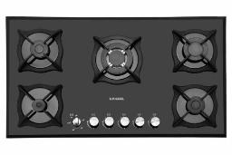 نمای بالای اجاق گاز صفحه ای ایلیا استیل G-503T