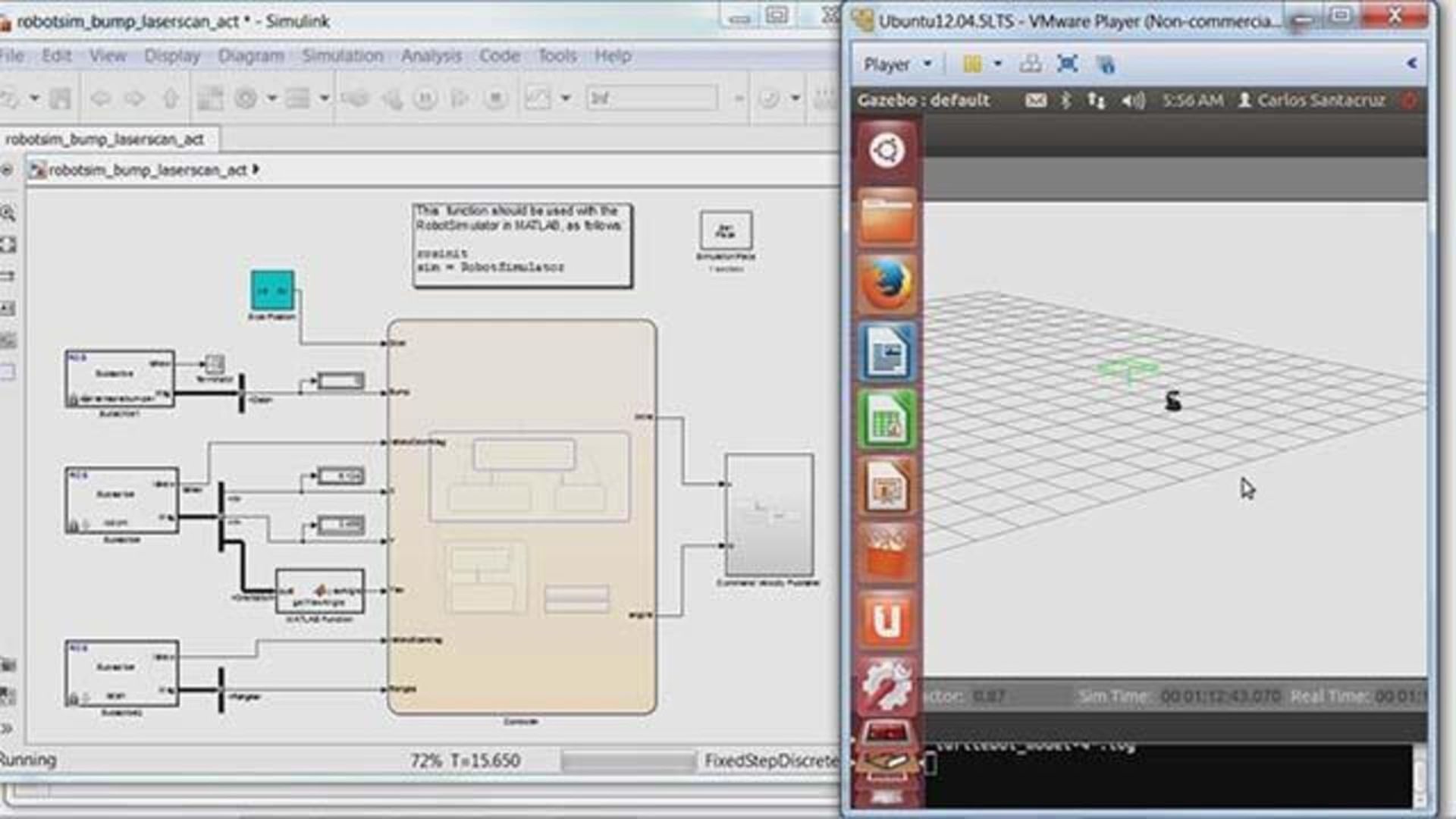 محیط کاربری نرم‌افزار MATLAB/Simulink