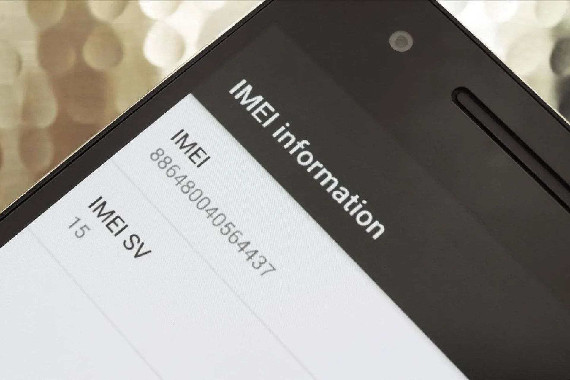 کد imei روی گوشی اندروید