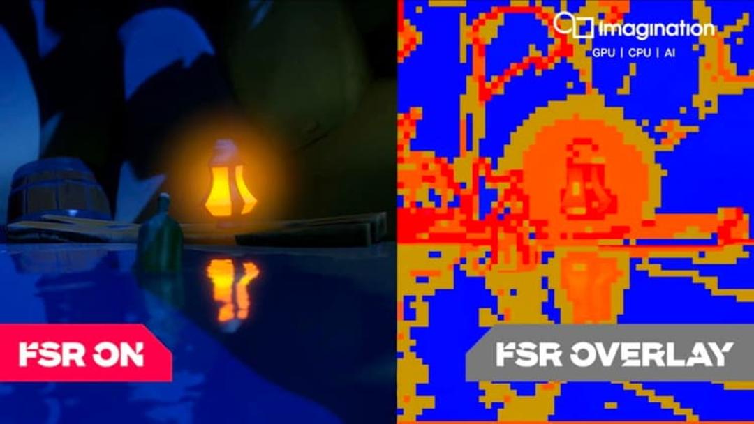 تکنیک FSR در پردازنده گرافیکی IMG DXT شرکت ایمجینیشن