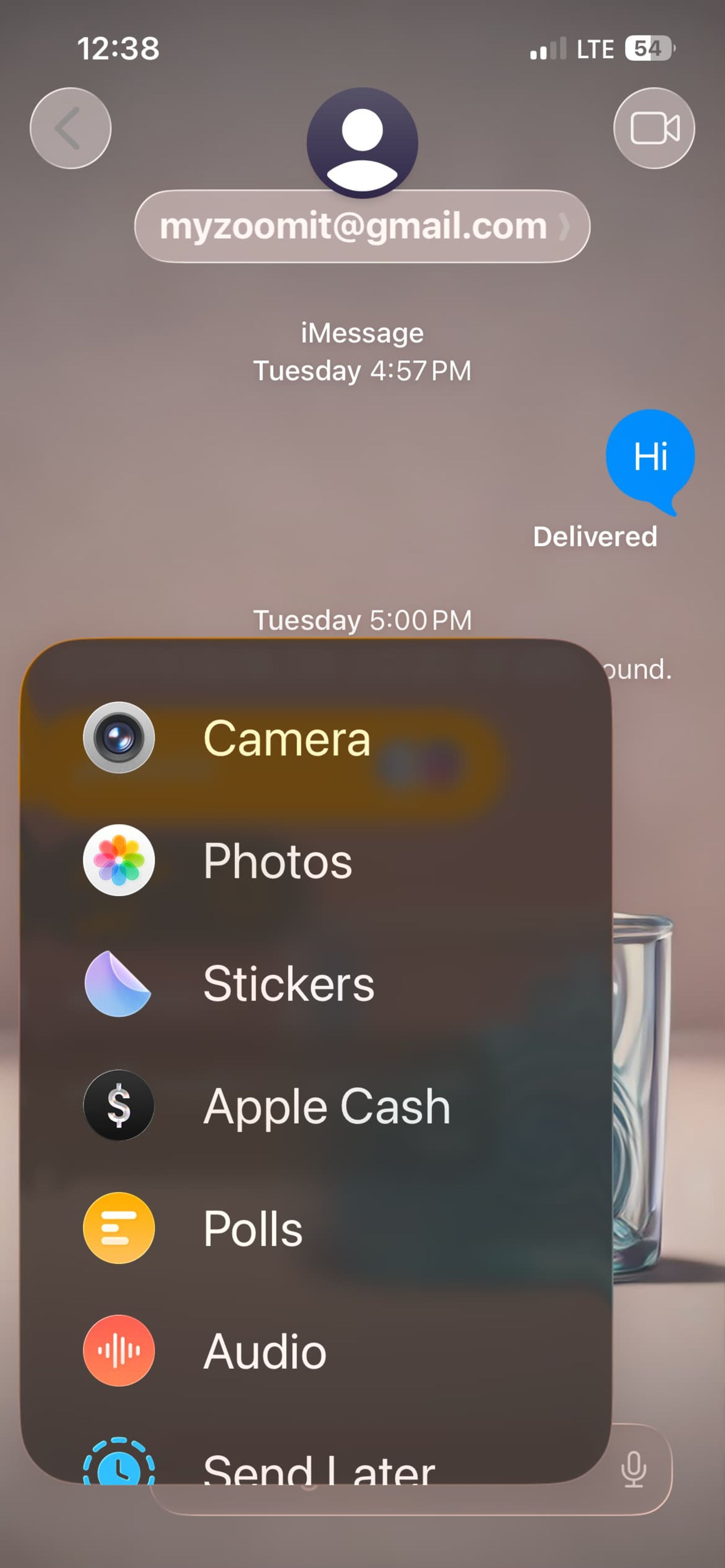 قابلیت نظرسنجی Messages در iOS 26