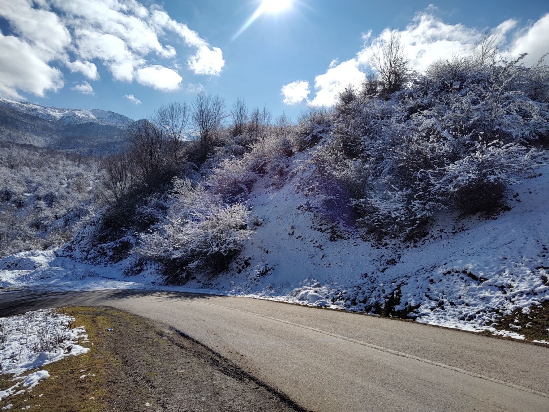 منظره برفی واید