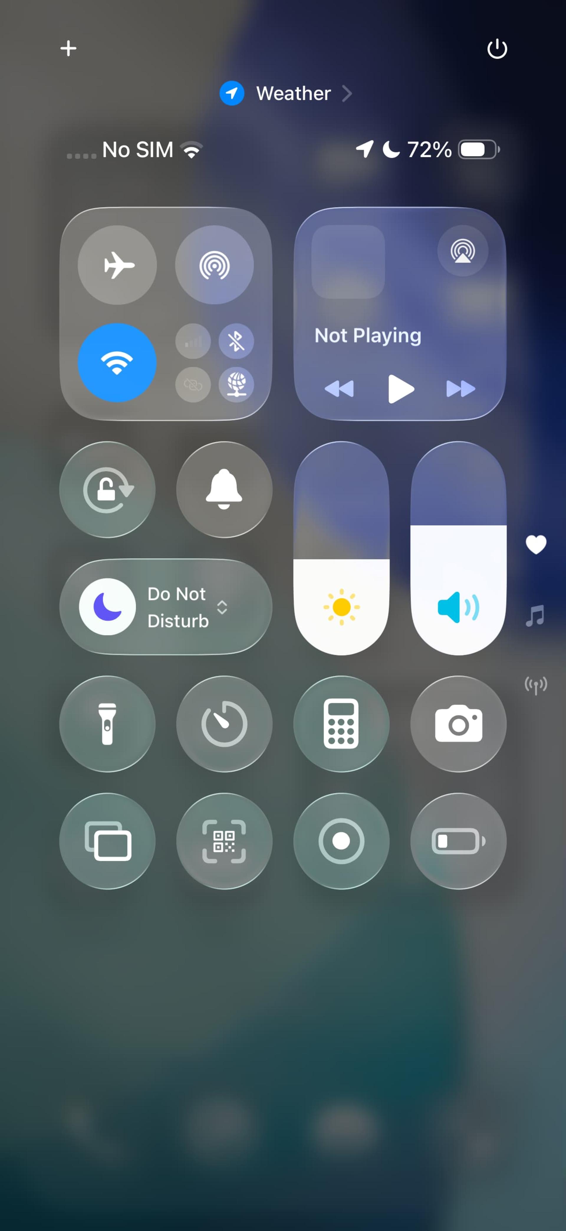 طراحی لیکویید گلس در  iOS 26