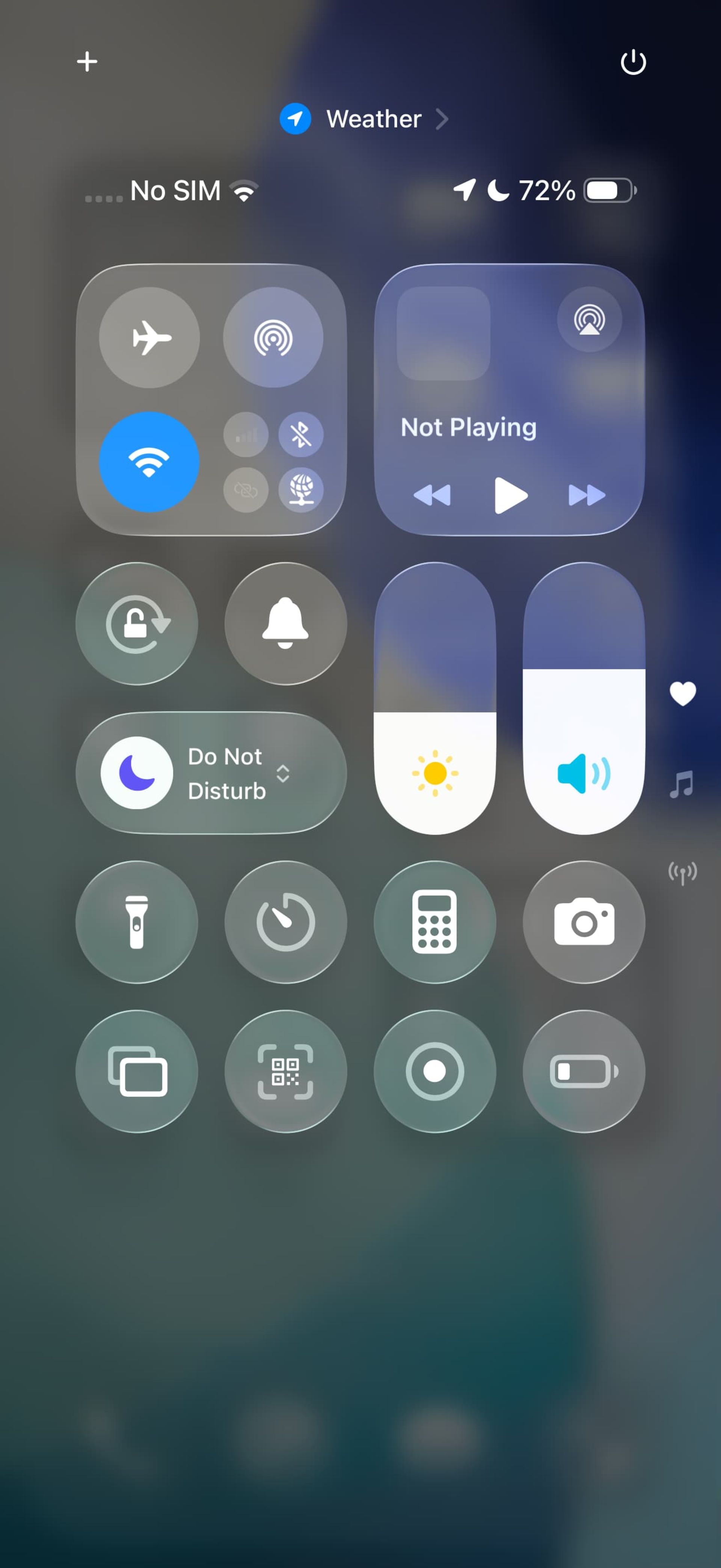طراحی لیکویید گلس در  iOS 26