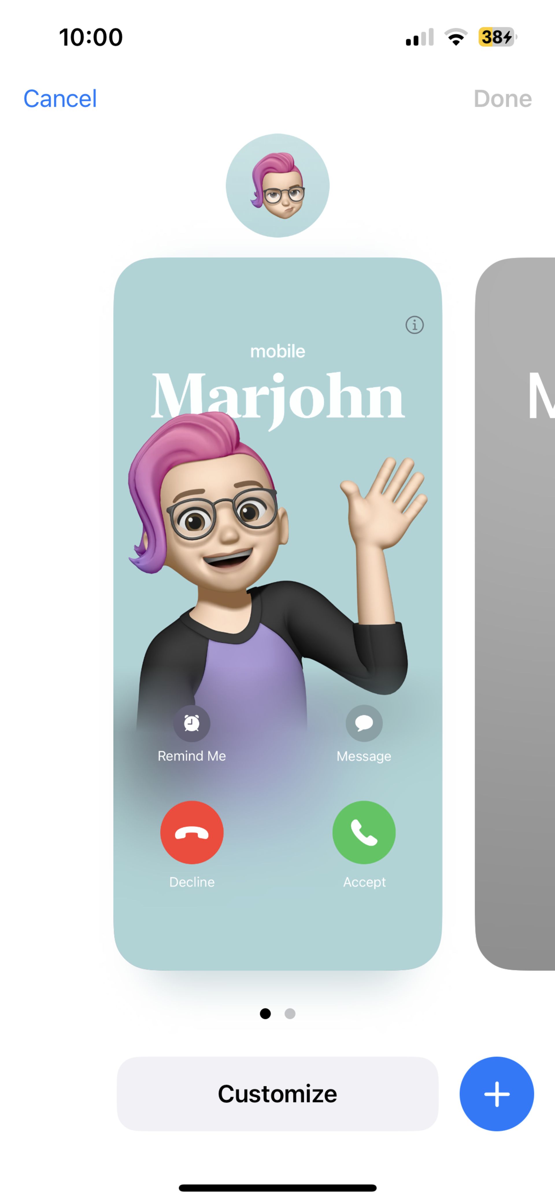ios 17 contact poster