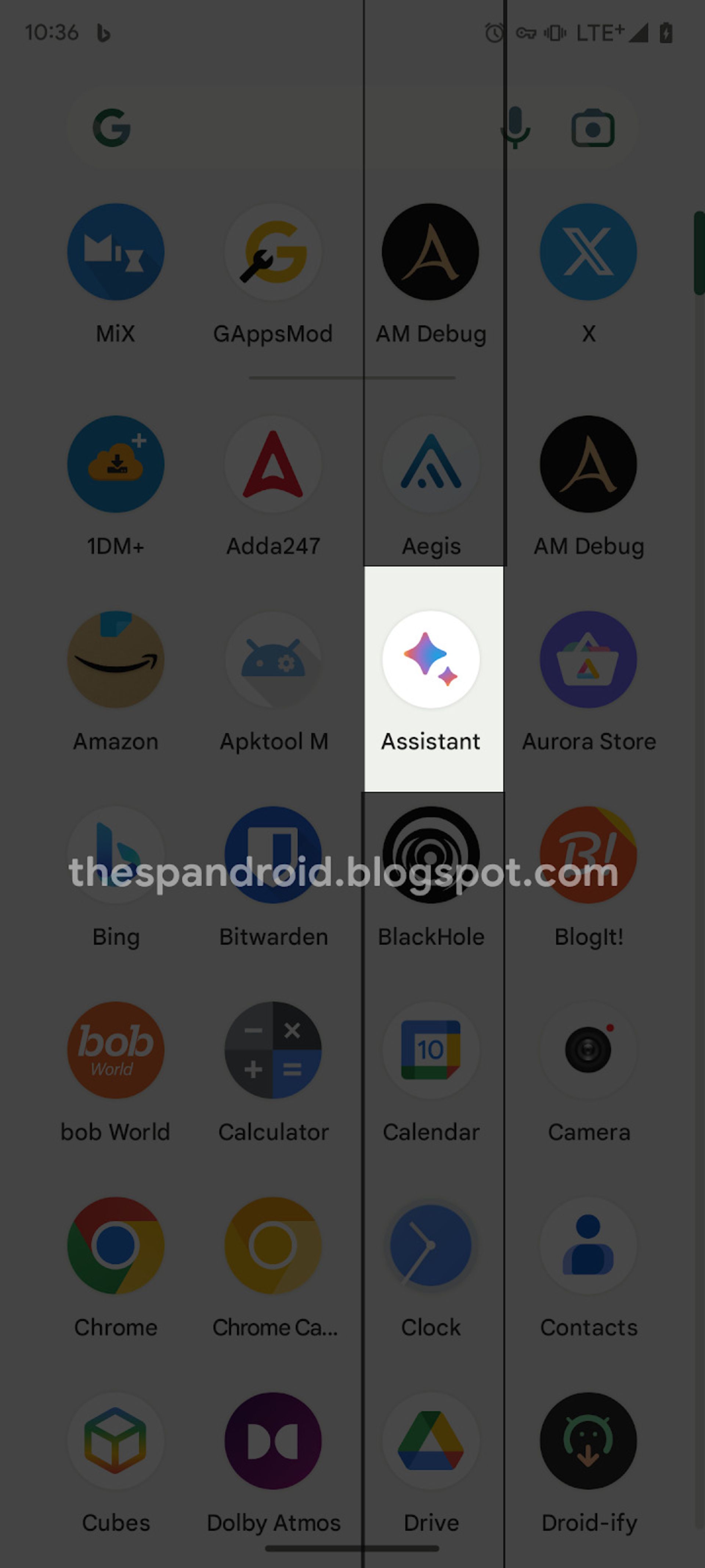 آیکون جدید برنامه دستیار گوگل اسیستنت