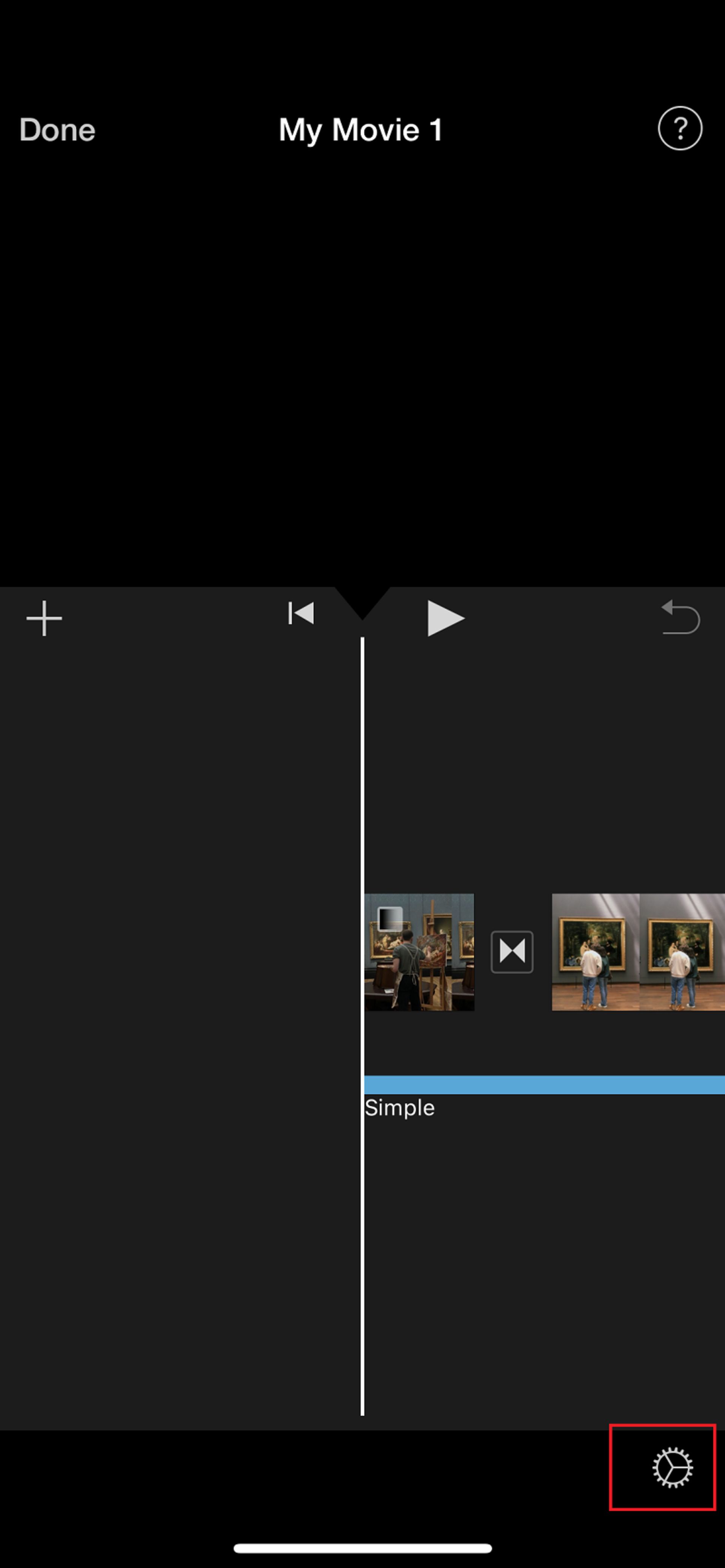 آموزش ساخت ویدیو کلیپ با عکس های گوشی در آیفون - iMovie