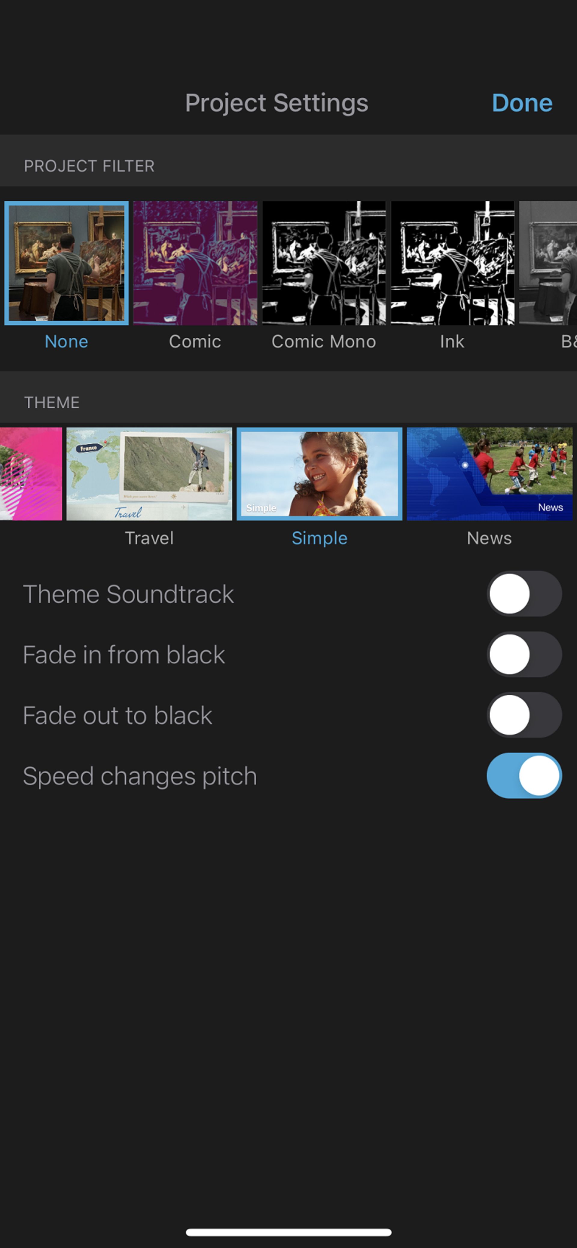 آموزش ساخت ویدیو کلیپ با عکس های گوشی در آیفون - iMovie