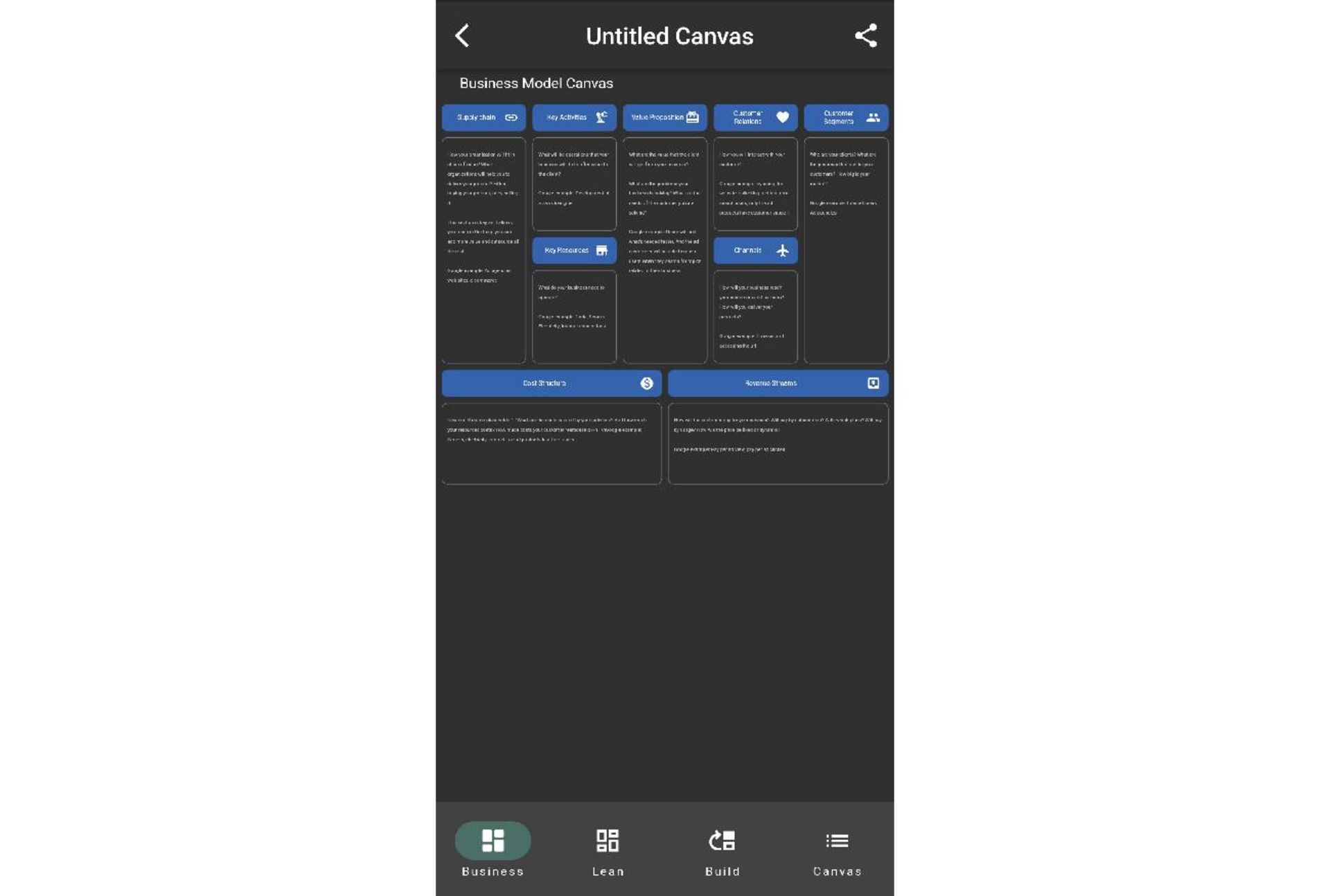 اپلیکیشن طراحی بوم کسب و کار incaview