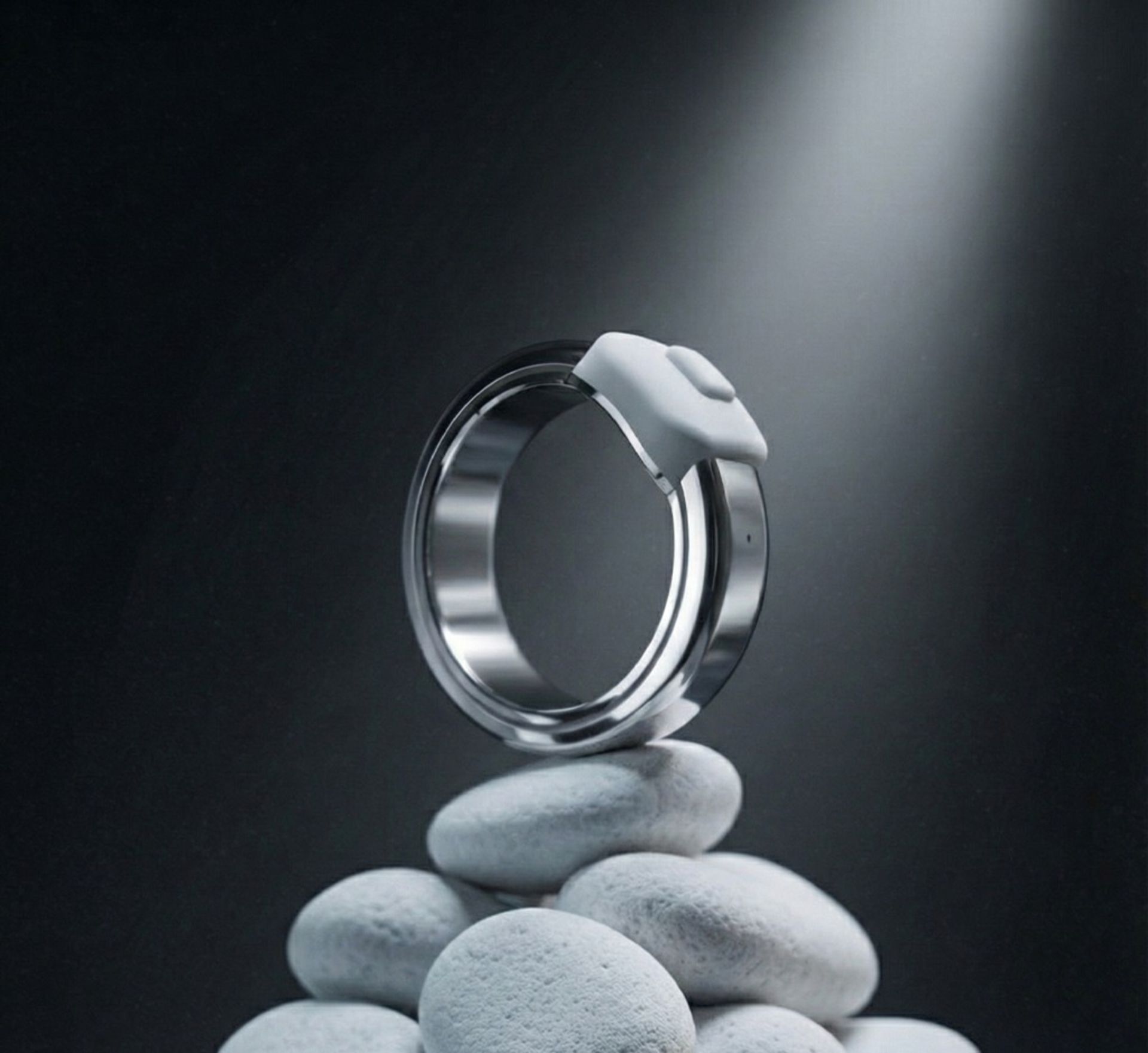 حلقه هوشمند Index 01 رنگ نقره‌ای