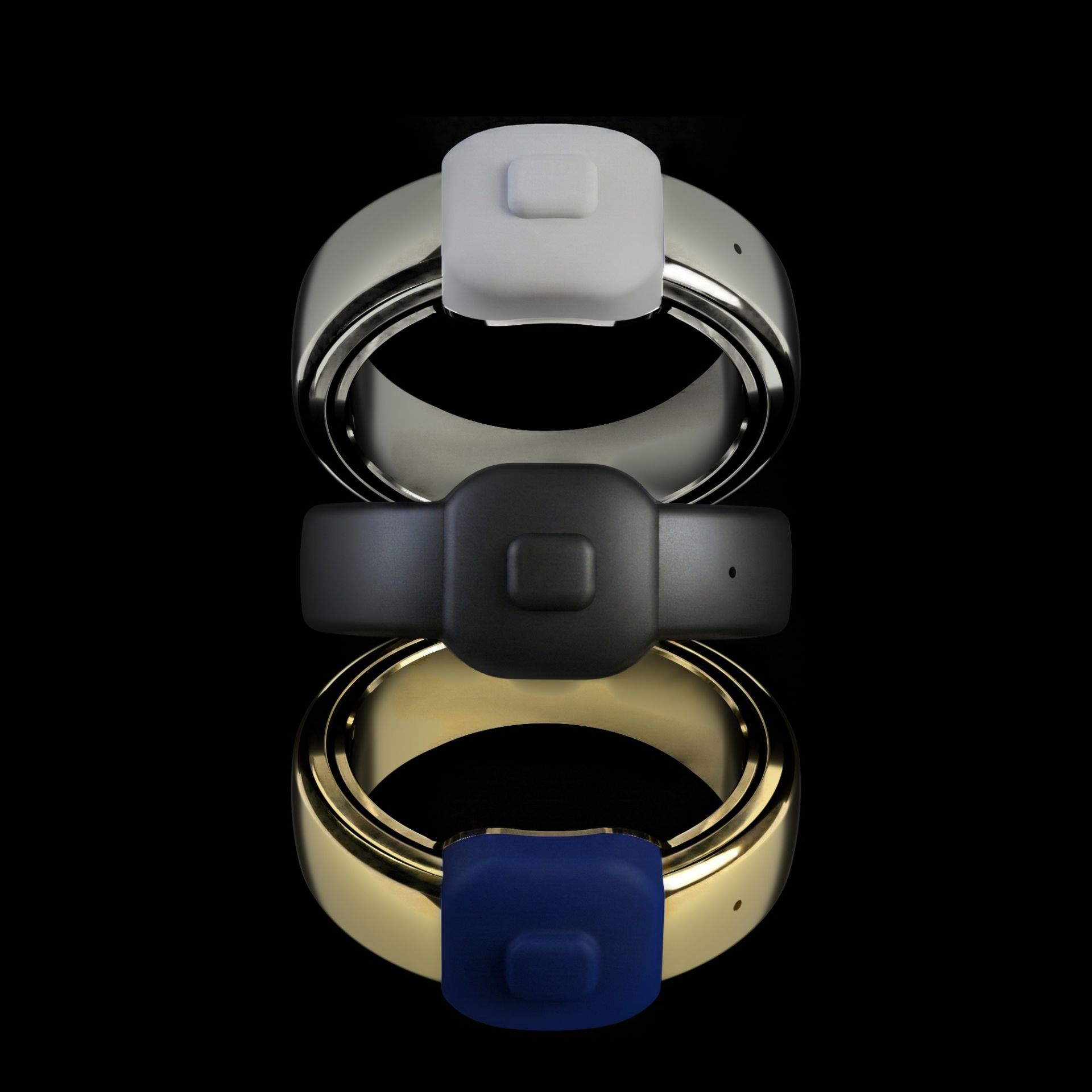 رنگ‌بندی حلقه هوشمند Index 01 از نمای بالا