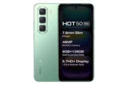 پنل جلو و پشت گوشی موبایل اینفینیکس Infinix Hot 50 سبز