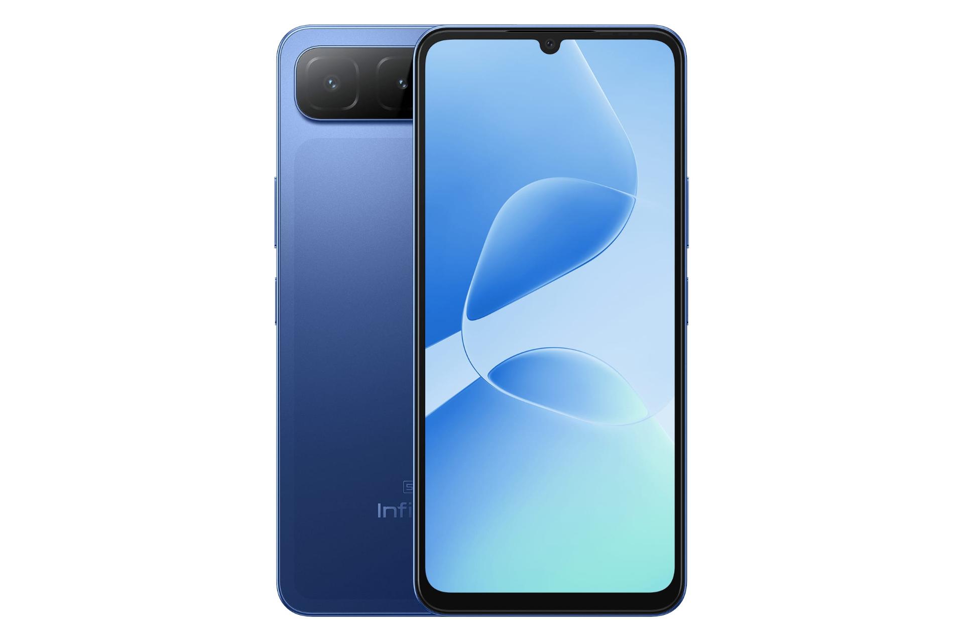 پنل جلو و پشت گوشی موبایل Hot 60i اینفینیکس 5G آبی / Infinix Hot 60i 5G