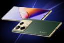نمای کناری گوشی موبایل نوت 40 پرو پلاس اینفینیکس سبز تیره / Infinix Note 40 Pro Plus