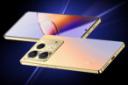 نمای کناری گوشی موبایل نوت 40 اینفینیکس طلایی / Infinix Note 40