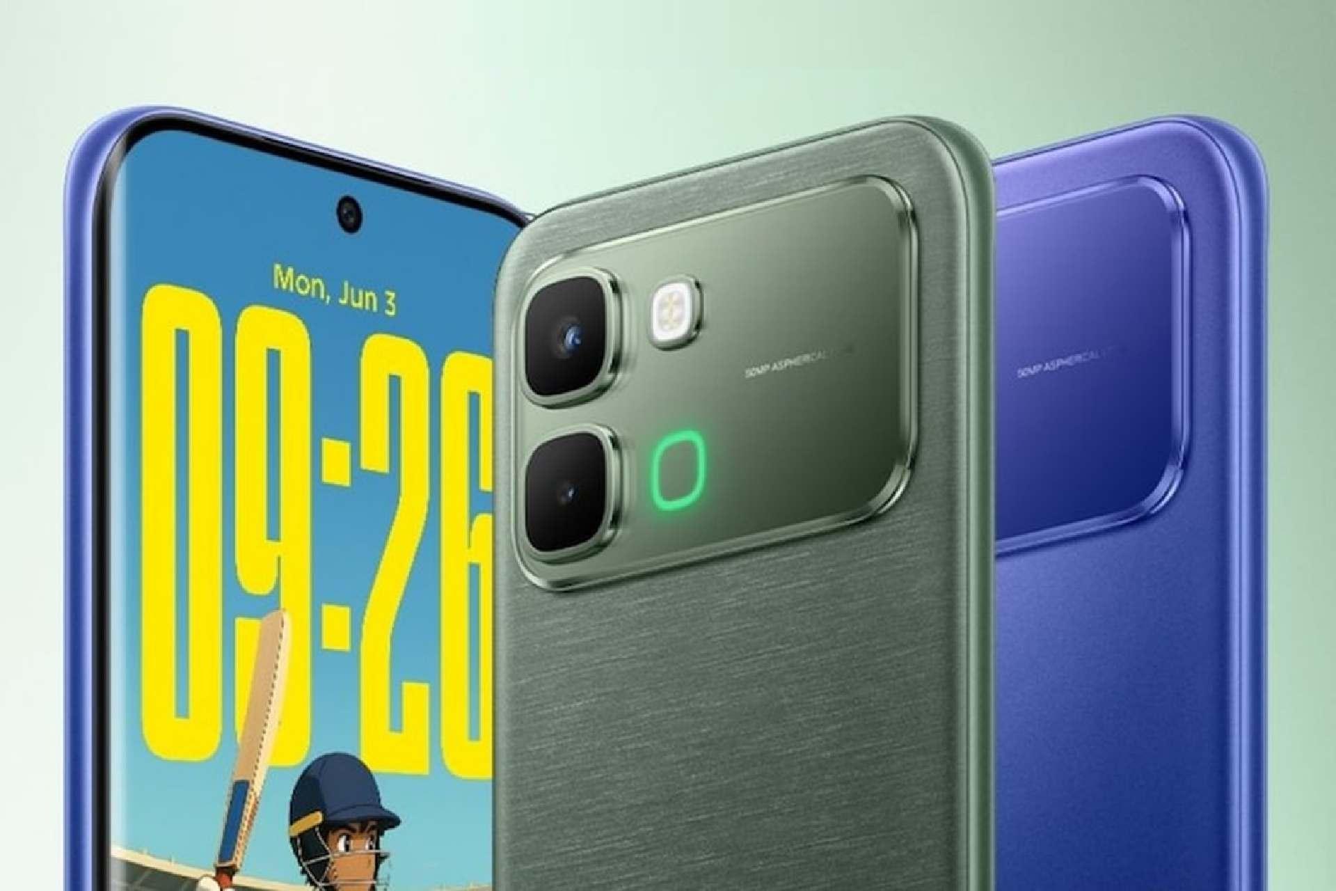 گوشی اینفینیکس نوت اج با نمایشگر لبه‌خمیده