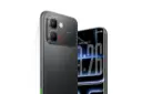 پنل جلو و پشت گوشی موبایل نوت Edge اینفینیکس مشکی / Infinix Note Edge