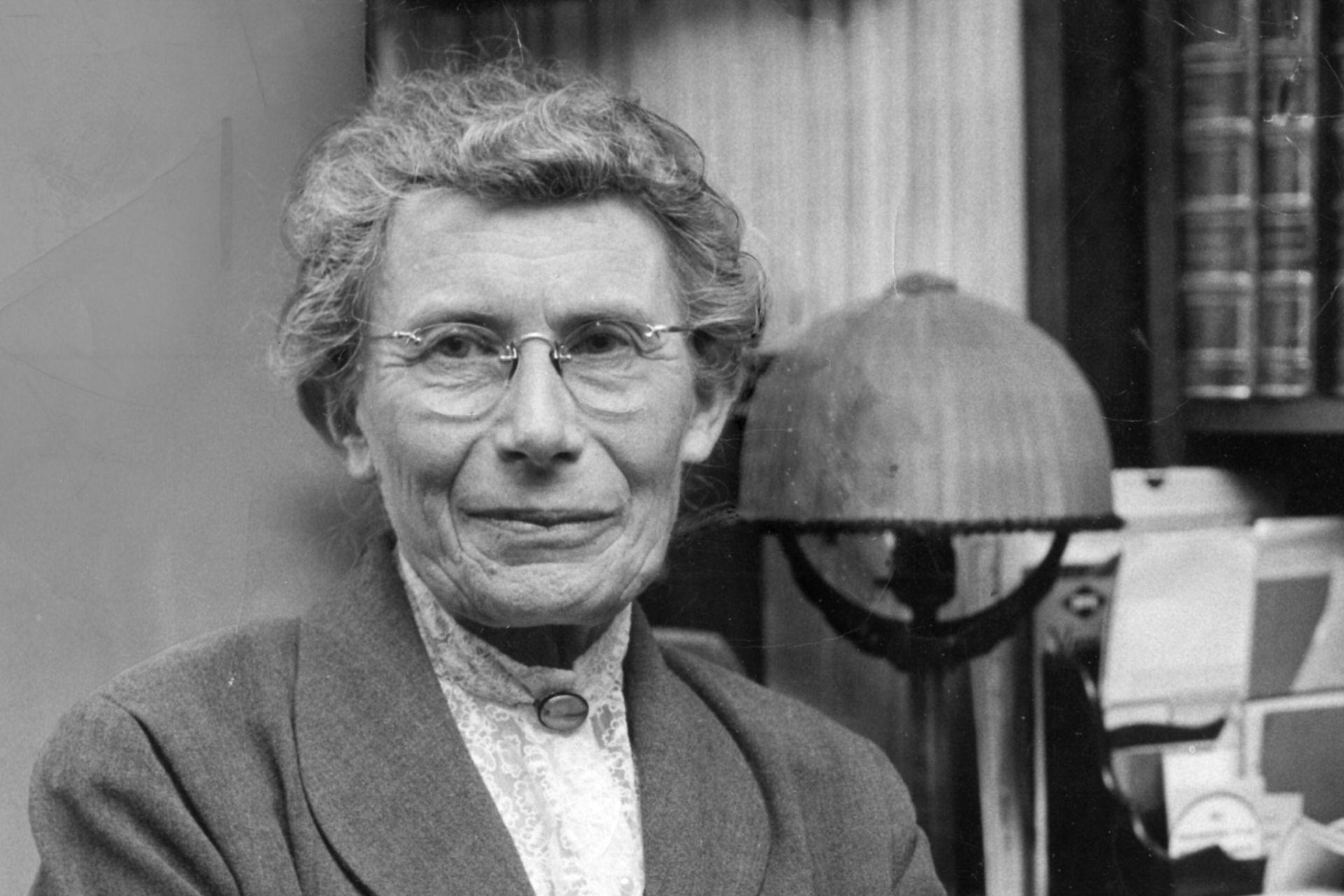 اینگه لیمان دانشمند دانمارکی در میانسالی