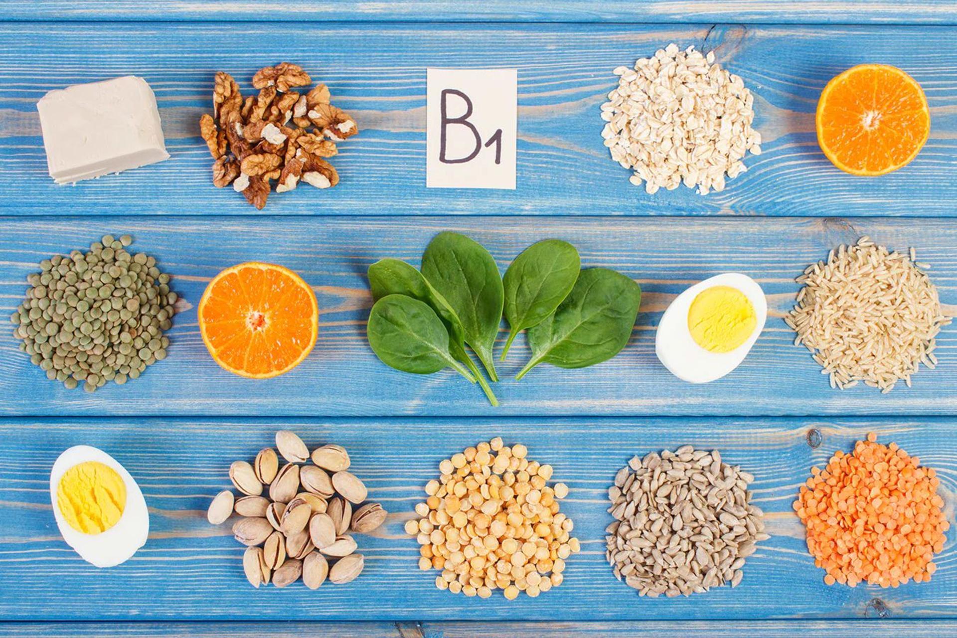 مواد غذایی دارای ویتامین ب۱