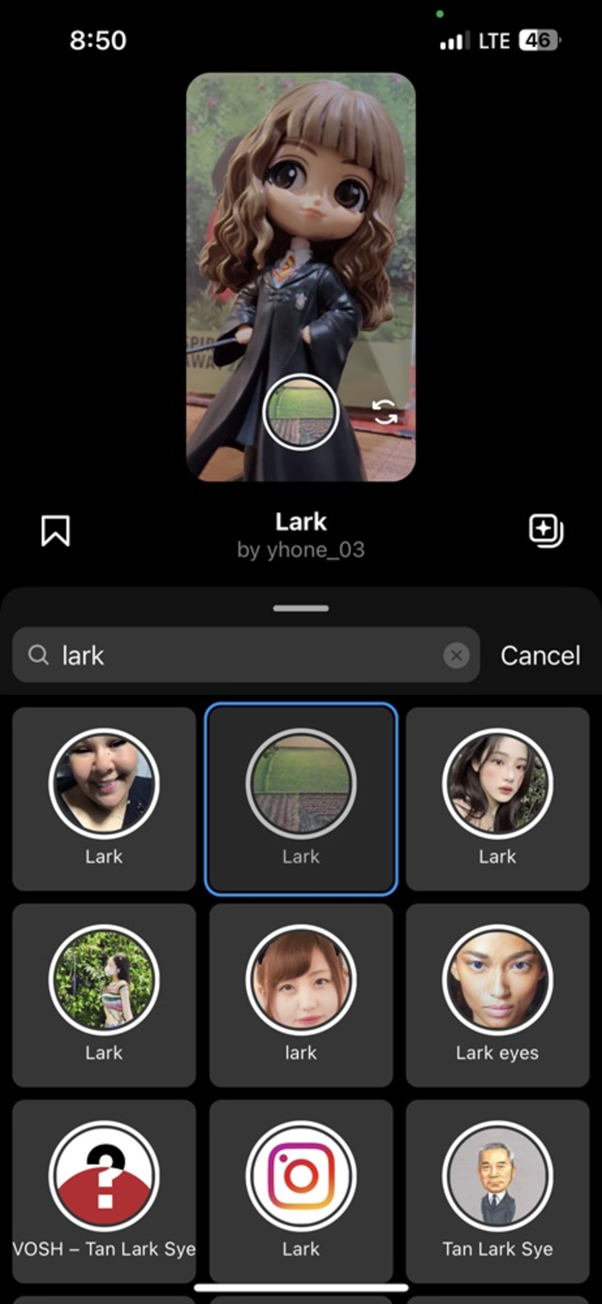 محبوبترین فیلترهای اینستاگرام  - فیلتر LARK