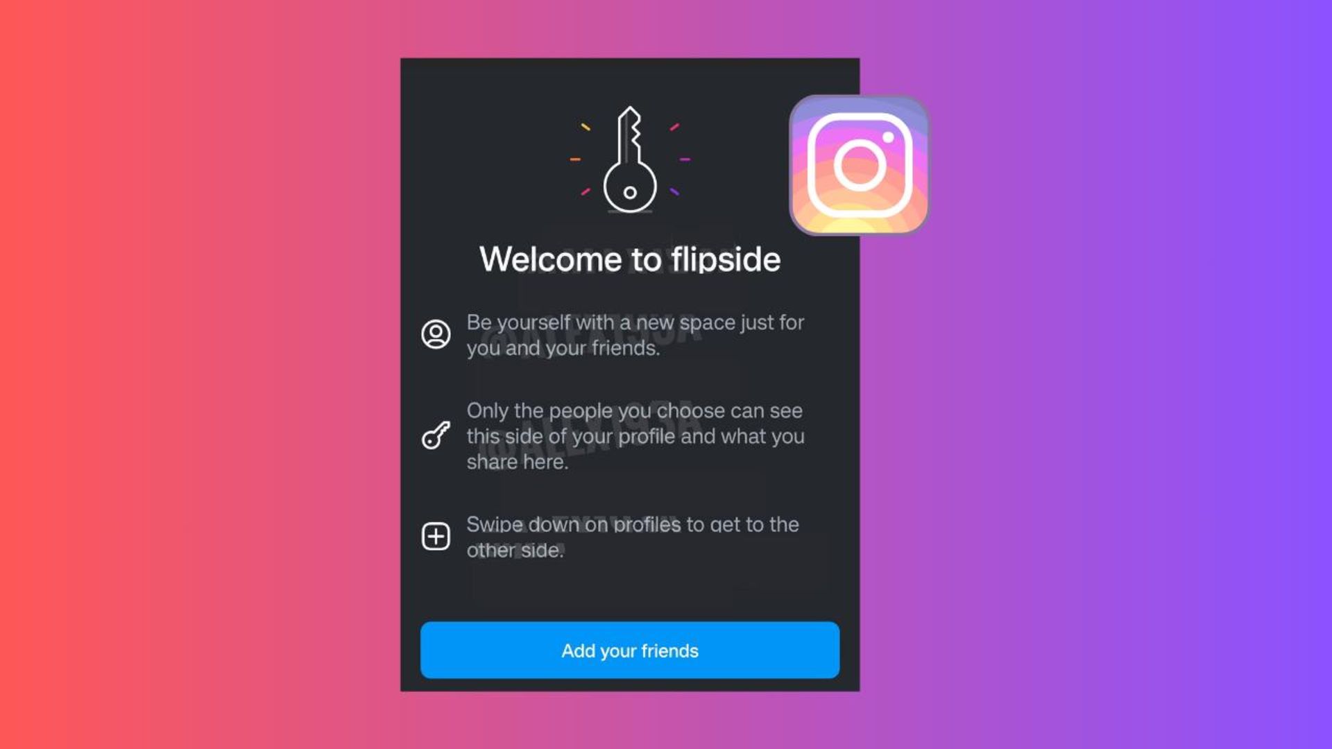قابلیت Flipside اینستاگرام