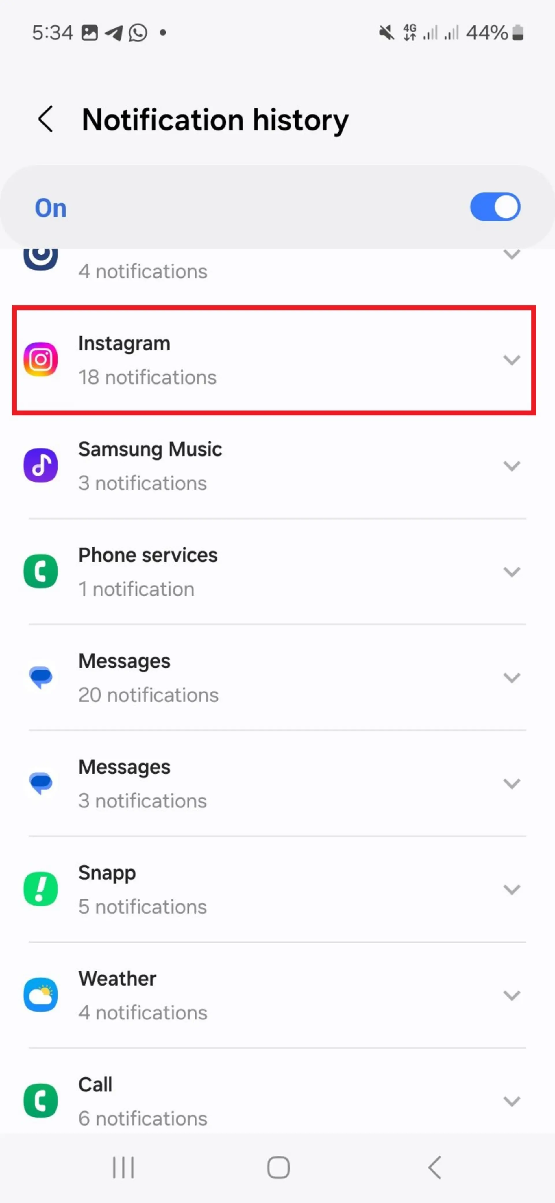 نوتیفیکیشن در اندروید