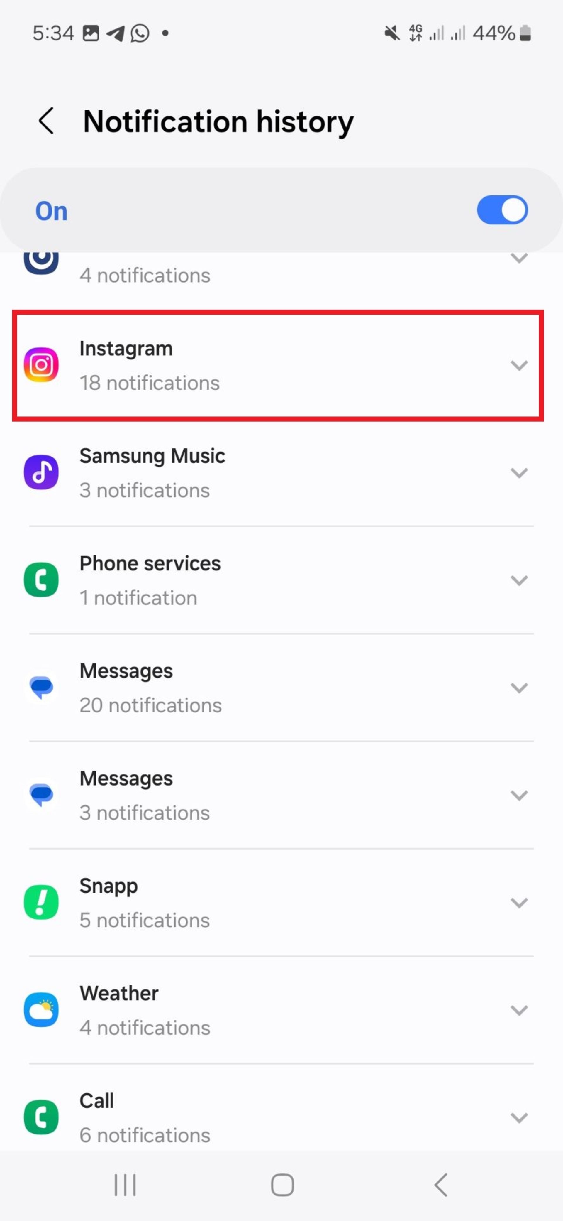 نوتیفیکیشن در اندروید