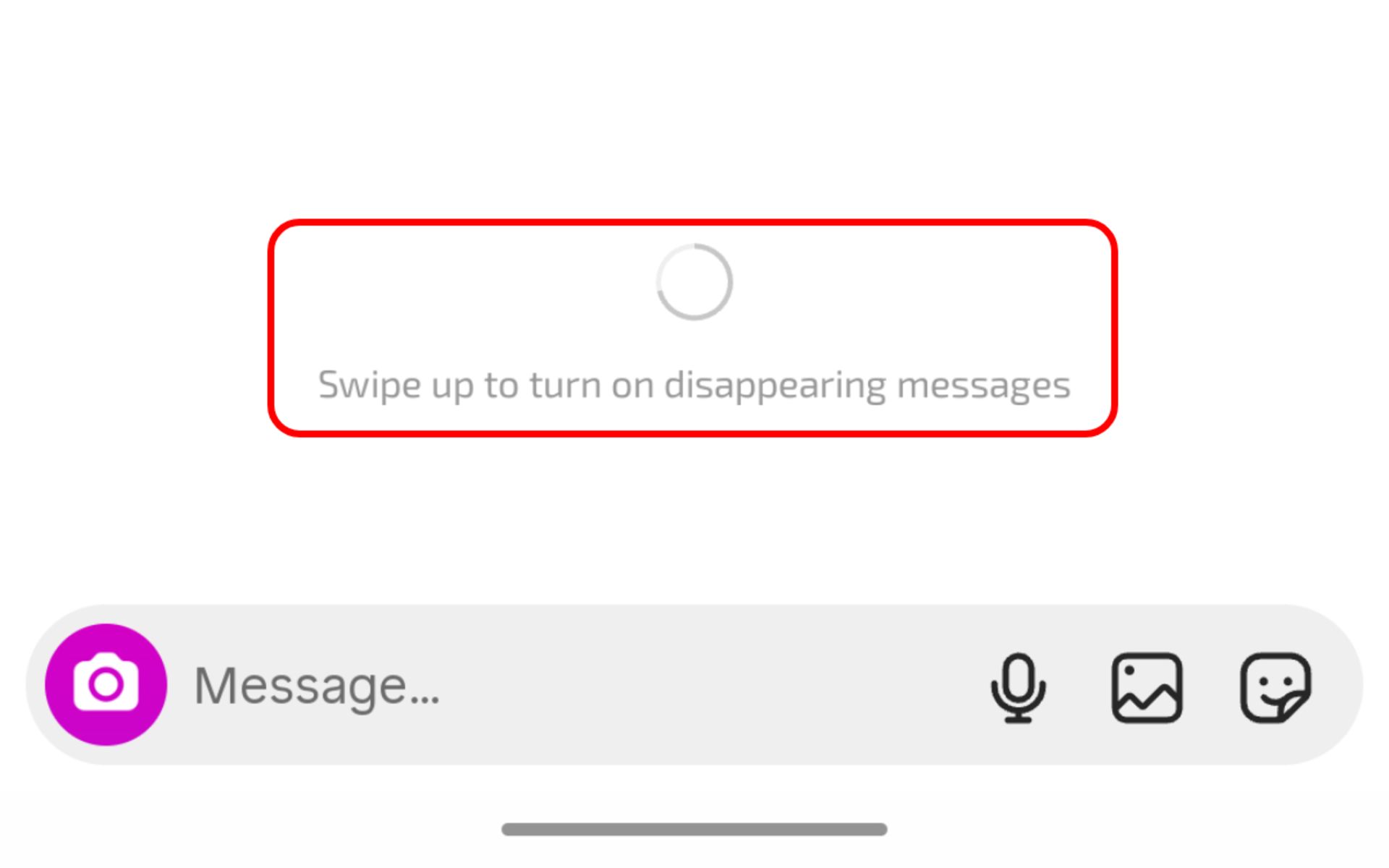 حالت Disappearing Messages (پیام مدت‌دار) در اینستاگرام