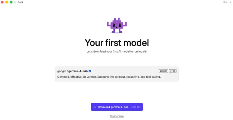 رابط کاربری دانلود مدل هوش مصنوعی Gemma 4 (Gemma 4) برای اجرای آفلاین