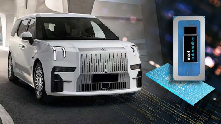 اینتل «کامپیوترهای هوش مصنوعی» را با خودروها ترکیب می‌کند