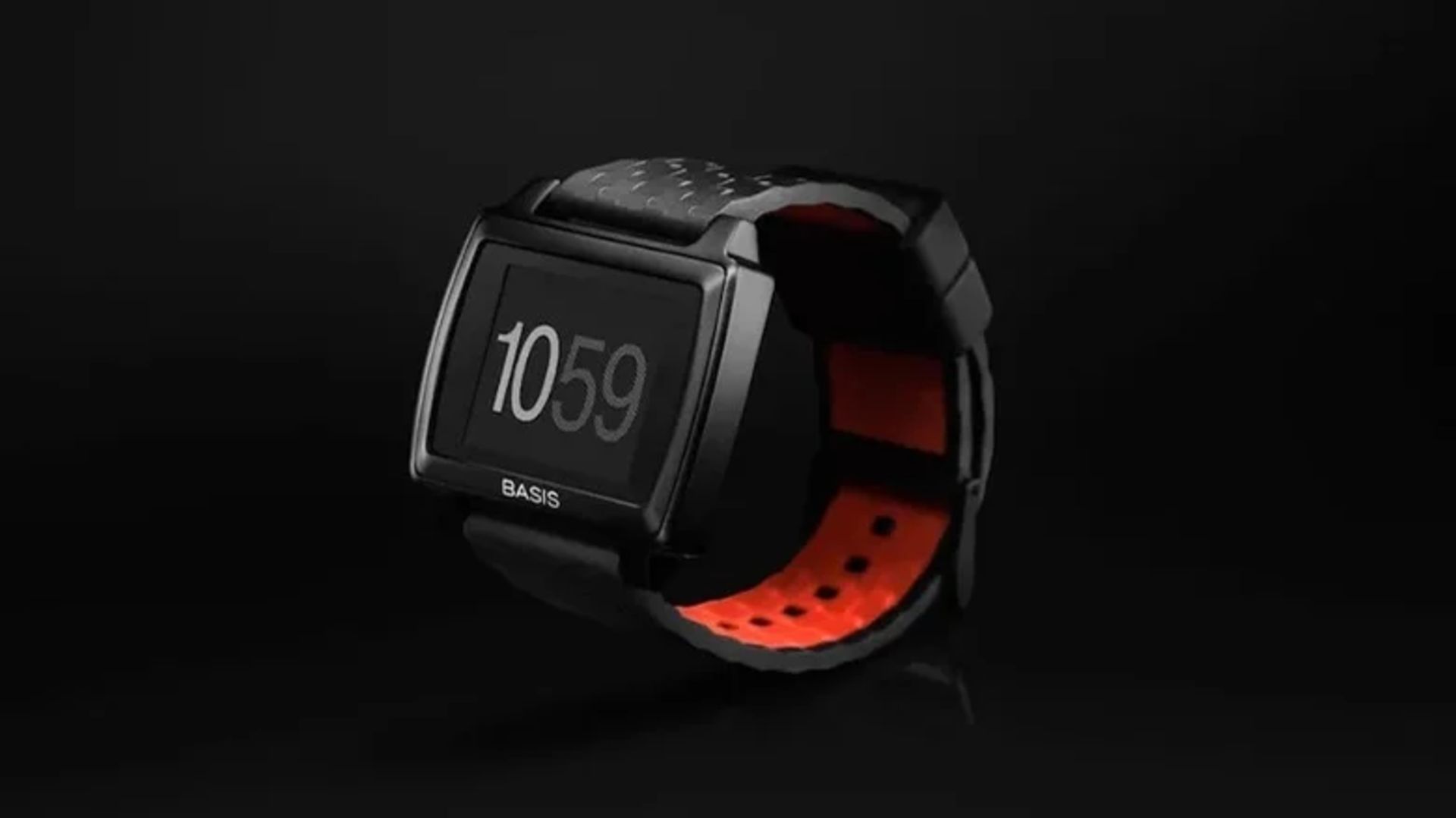 ساعت اینتل basis با رنگ سیاه