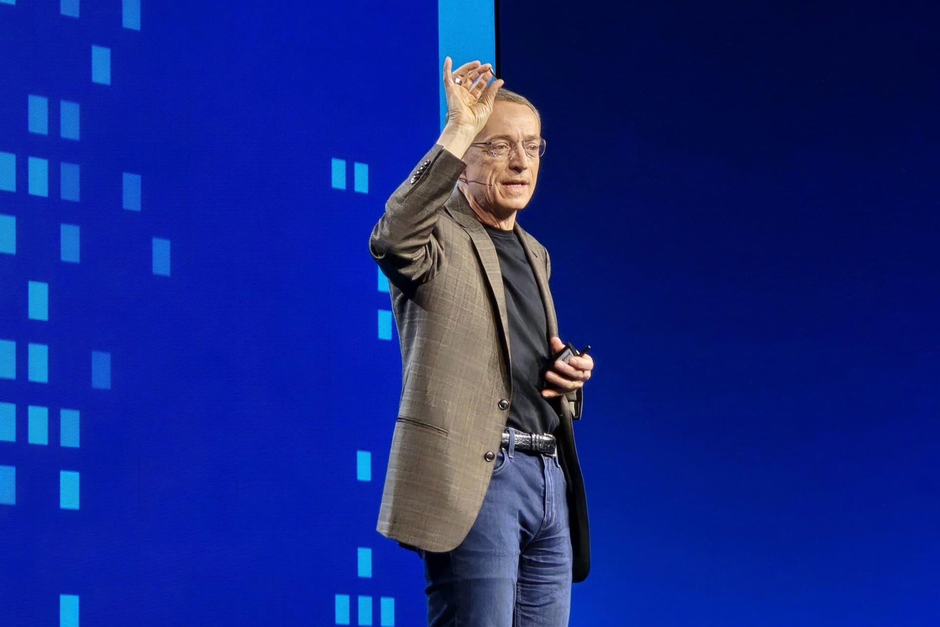 پت گلسینگر / Pat Gelsinger مدیرعامل اینتل در مراسم Vision 2024