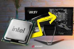 پردازنده CPU اینتل در داخل آل این وان MSI