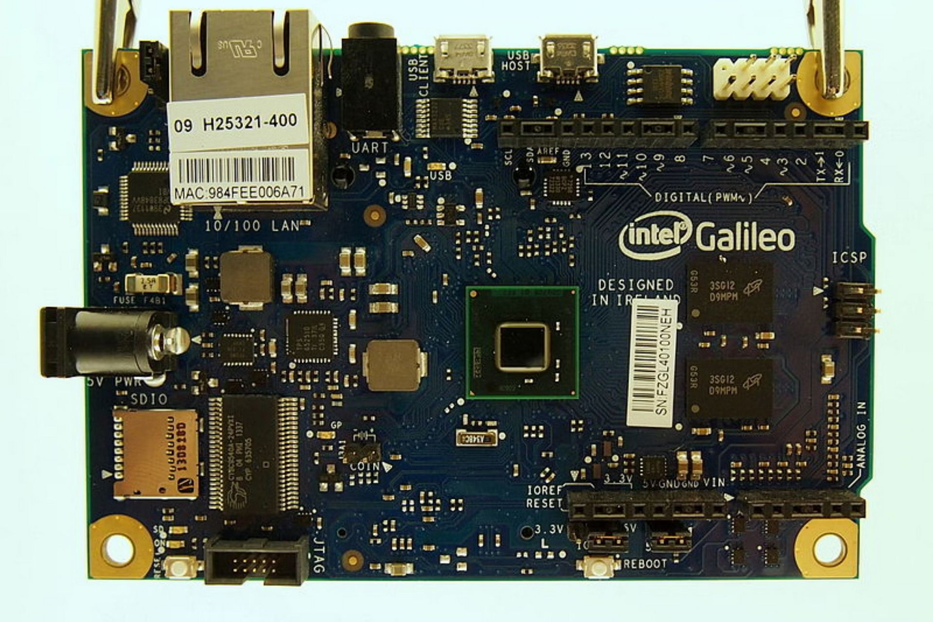 Intel Galileo development board