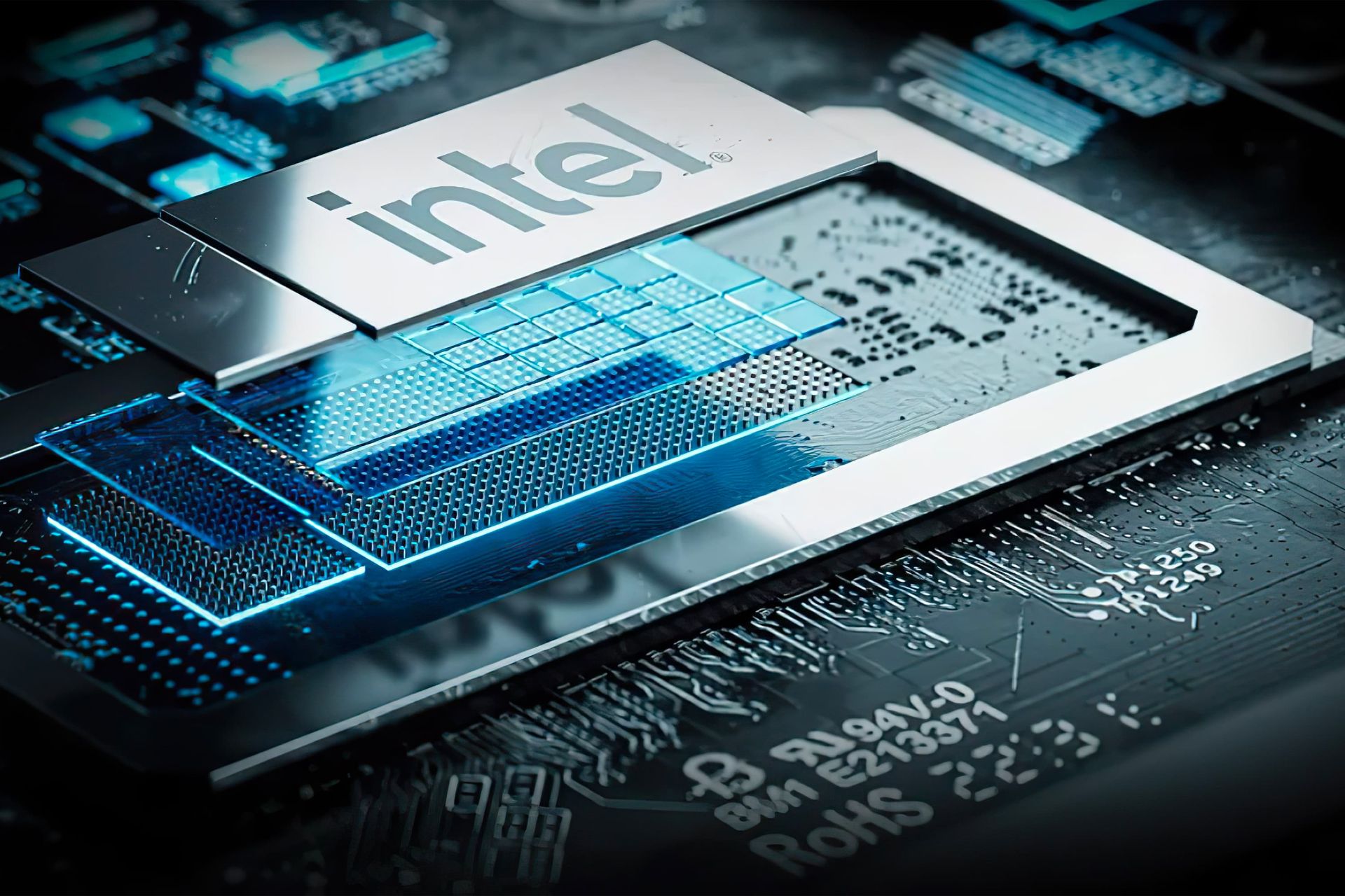 پردازنده لپ تاپ اینتل Intel از نمای نزدیک