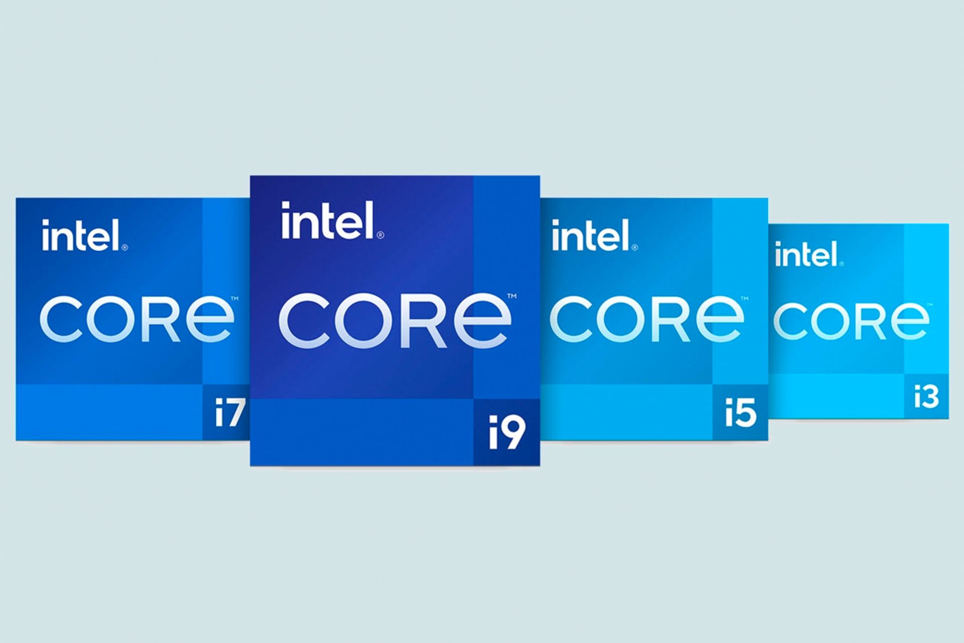 تراشه های نسل ۱۳ سری غیر K اینتل از نمای جلو