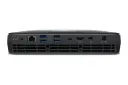 پنل پشتی کامپیوتر کوچک NUC 11 Enthusiast Kit اینتل و نمایش پورت‌ها و اتصالات