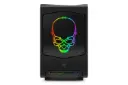 پنل جلوی کامپیوتر کوچک NUC 11 Extreme Kit اینتل با تمرکز روی لوگو و درگاه‌ها