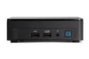 پنل جلوی کامپیوتر کوچک NUC 12 Pro Kit SK اینتل و نمایش دکمه و درگاه‌های جلوی دستگاه