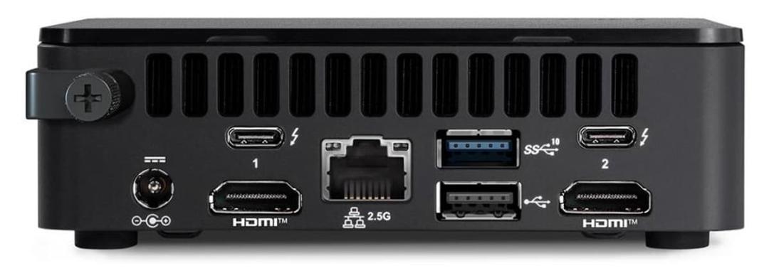 پورت های کامپیوتر اینتل Intel NUC 13 Pro