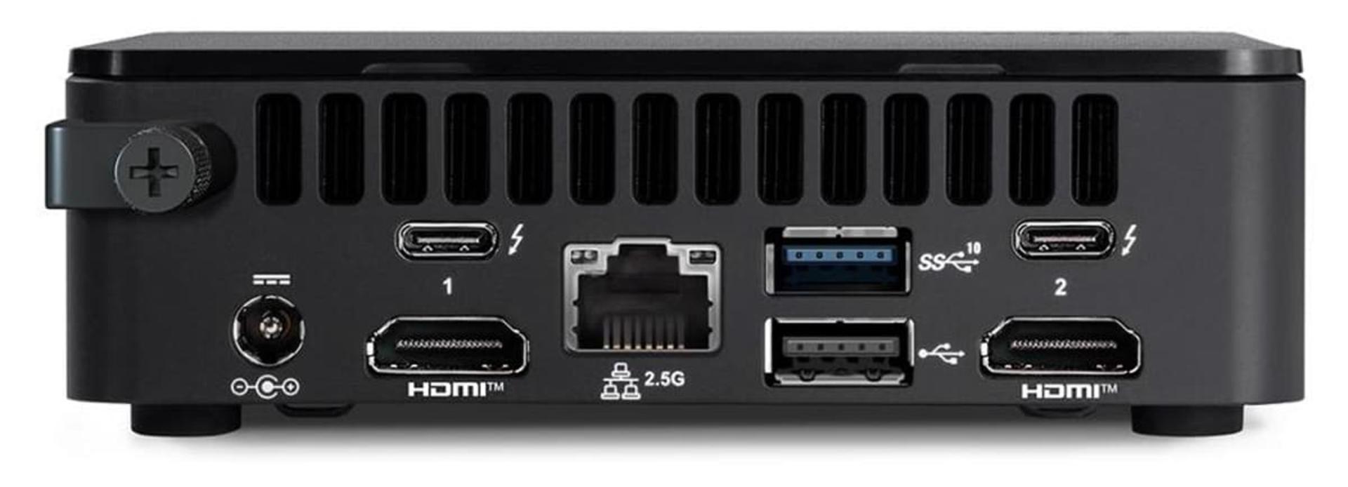 پورت های کامپیوتر اینتل Intel NUC 13 Pro